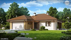 Verzija z arm.betonsko ploščo nad pritličjem