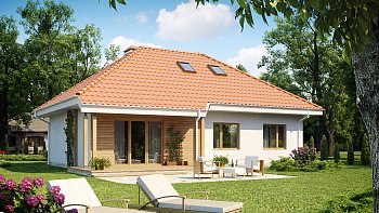 Pritlična hiša z opcijo izgradnje mansarde, v pritličju se nahajajo tri lepe sobe