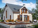 Z246. Načrt klasične hiše za veččlansko družino, ki vas bo očarala s privlačnim dizajnom