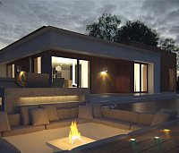 Verzija projekta hiše Zx103 - brez garaže